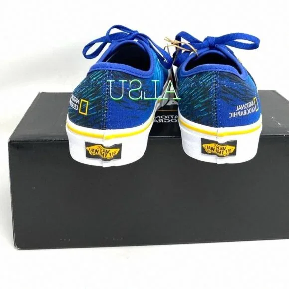 💖MEGA SALE💖VANS National Geographic Shoes Era Blue Women's VN0A2Z5I002 6 | 5.5 - Picture 7 of 13